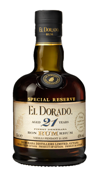 El Dorado Rum 21 år, 35 cl. 43%